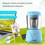 Electric Pencil Sharpener Pencil Sharpener for Colored Pencils Auto Stop Super Sharp Fast Electric Pencil Sharpener