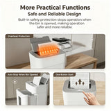Automatic Manual Dual Mode Paper Shredder 100 Sheets Office Document Shredder