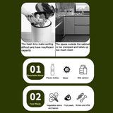 Under Cabinet Pull-Out Trash Can & Recycling Bin, Soft-Close Under Sink Waste Container Kit (Double 36L) for Kitchen Organization and Space-Saving Solutions