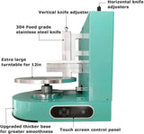 FYLFANYAN Automatic Cake Cream Spreading Machine, Birthday Cake Baking Tools, Round Cake Cream Spreading Machine, Cream Filling and Spreading Machine for Decorating Cakes