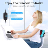 Neck Back Massager Pillow with Heat, Deep Tissue Kneading Massage for Back, Neck, Shoulder Mo Cuishle