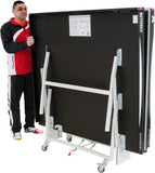 Butterfly Space Saver 22 Ping Pong Table—Indoor Rollaway Table—ITTF Approved Table for Tournaments, Clubs, Or Homes—Professional Ping Pong Net Included—Compact Storage