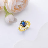 Oseew 2027 Engravable Class Ring for Women High School