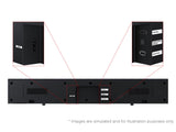 Samsung B-Series Soundbar HW B400F 2.0 ch Soundbar with Built in Subwoofer (2025 Model) One Remote Control, Surround Sound Expansion, Voice Enhance Mode