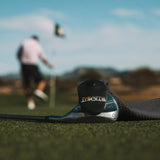 STICKIT Magnetic Towel, Black | 2-Pack | Industrial Strength Magnet for Strong Hold to Golf Carts or Clubs