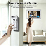 4-Wire Smart Video Doorbell Multi-Apartment Access Control System
