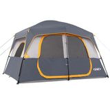 Camping Tent 8 Person, Waterproof Windproof Family Tent with Rainfly Easy Set up-Portable Dome Tents for Camping 6-8 Person unp