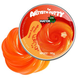 WATERELF Play Putty Slime for Kids, Fidget Sensory Artistic Therapy Putty Toys for Boys Girls Adults, Stress Relief Non-Sticky, 3.11 Inch 3.2 Oz – Orange