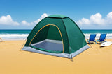 Tent for Camping - Lightweight Backpacking Tent with Rain Fly, Waterproof & Windproof, Easy Setup, Portable Carry Bag - for Hiking, Beach, Outdoor Adventures (Green)