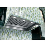 GE Profile Smart Range Hood Insert | 30 Inch Kitchen Exhaust Fan with 4 Speeds