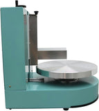 CZHIXG Electric Cake Decorating Machine Vertical Electric Cake Cream Spreading Machine Commercial/Home Use Cake Decorating Coating Machine Equipment Green for 6-14 Inch Cake, 200W