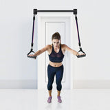 SELEWARE Fully Welded Pull Up Bar Wall Mount Heavy Duty Chin-up Bar w/Resistance Band Hooks for Doorway, Support Beam or Joist Mount Thick Metal Sturdy Construction Support 500 lbs SELEWARE