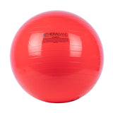 THERABAND Exercise Ball, Stability Ball with 55 cm Diameter for Athletes 5'1" to 5'6" Tall, Standard Fitness Ball for Posture, Balance, Yoga, Pilates, Core, & Rehab, Red THERABAND