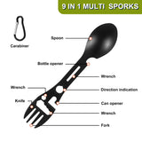 20Pcs Camping Pots and Pans Set for Outdoor Cooking - Backpacking Camp Cookware Mess Kit, Camp Kitchen Utensil Set Wesqunie