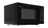 SHARP Compact Countertop Microwave Oven with Removable 10" Carousel Turntable, 700 Watt, 0.7 Cubic Feet, Black