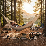 Sunnydaze Handwoven XXL Thick Cord Mayan Double Hammock for Outside - 625-Pound Capacity Heavy-Duty Outdoor Hammock - Natural