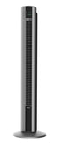 Lasko Tower Fan, Oscillating Performance, Remote Control, Nighttime Setting, Timer, 3 Speeds, High-Velocity Tower Fan, Room Fan for Bedroom or Office, 48" Gray, T48314