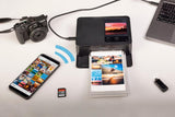 Canon Selphy CP1500 Wireless Compact Photo Printer (Black) Bundle with KP-108IN Color Ink Paper Set