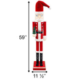 Prime Retreat Giant Nutcracker Mr. Claus Statue