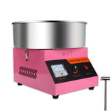 Cotton Candy Machine Commercial,Pink Electric Candy Floss Machine for Outdoor Birthday Parties,Cotton Candy Machine for Family Events, Ball Games, Festivals