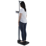 Health o Meter Eye-Level EMR Digital Scale - 500 lb - Silver, Gray