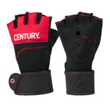 Century BOB Body Opponent Bag | Freestanding Punching Bag Dummy | Adjustable Kickboxing Mannequin | Training Bag for Martial Arts & Boxing - S/M Gloves Combo (2 Boxes)