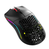 GLORIOUS Model O Classic Wireless PC Gaming Mouse - Low Latency, 19k DPI Sensor, Lightweight Honeycomb 69g, Customizable RGB, 100M Click Mechanical Switches, Programmable Buttons - Black