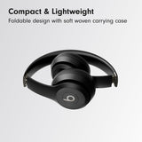 Beats Solo 4 - Wireless On-Ear Bluetooth Headphones, Up to 50-Hour Battery Life, Ultra-Lightweight Comfort, Powerful and Balanced Sound, Apple & Android Compatible - Matte Black