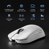 MCHOSE L7 Ultra+ Wireless Gaming Mouse, Ergonomic Mouse Lightweight 48g