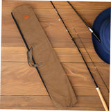 Toyvian Fishing Rod Carrier Case: Waterproof Tackle Tool Storage Bag With Shoulder Strap For Outdoor Fishing Trips And Gear Protection