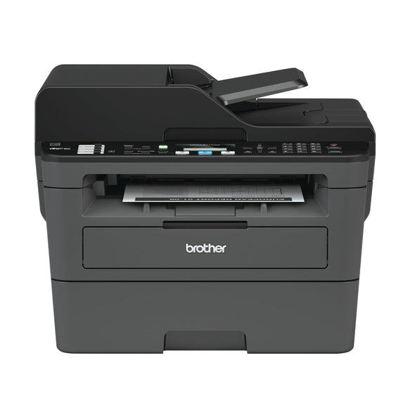 Brother Monochrome Laser Printer, MFCL2710DW, Wireless Networking, Duplex Printing