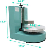 CZHIXG Electric Cake Decorating Machine Vertical Electric Cake Cream Spreading Machine Commercial/Home Use Cake Decorating Coating Machine Equipment Green for 6-14 Inch Cake, 200W