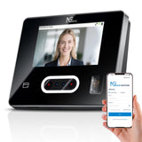 NGTeco Cloud Time Clock for Small Business,4-in-1 Remote Access Touchscreen