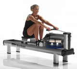 WaterRower M1 Hi Rise Rowing Machine with S4 BLE Monitor | USA Made | Original Handcrafted Erg Machine for Home Use & Gym | Best Warranty