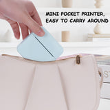 Pocket Mini Printer - Portable Wireless Bluetooth Thermal Photo for iOS Android Mobile Phone, MGT