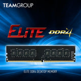 Elite DDR4 16GB Kit (2 x 8GB) 3200MHz (PC4-25600) CL22 Unbuffered Non-ECC 1.2V UDIMM 288 Pin PC Computer Desktop Memory Module Ram Upgrade -