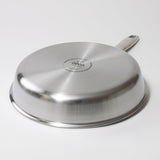 Stainless Steel Frying Pan Bundle - Nonstick, Non-Toxic, Induction Safe, Stay Cool Handle, Durable Cookware, Includes 9.5" & 11" Skillets Alva