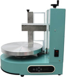 CZHIXG Electric Cake Decorating Machine Vertical Electric Cake Cream Spreading Machine Commercial/Home Use Cake Decorating Coating Machine Equipment Green for 6-14 Inch Cake, 200W