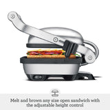 Breville the Perfect Press™ Panini Press, BSG600BSS, Brushed Stainless Steel