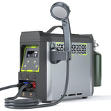 Jocoevol Portable Water Heater, Propane Water Heater with Shower Pump, Max 100 Mins 3s Instant Hot 20,000 BTU, 4000mAh Rechargeable Built-in Battery for Outdoor Cleaning, Camping, Hunting, Hiking