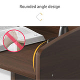 Wooden Lectern Podium Stand with Drawer Floor Standing Reception Desk for Conferences Auditoriums and Churches – Professional Speaking Equipment for Events
