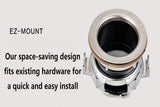 NEWTRY Garbage Disposal Home Garbage Shredder Kitchen Sink Disposal Food Waste Disposers Chopper Appliance Automatic Food Crusher 1/2 HP (Silver)