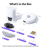 NARWAL Freo S Robot Vacuum and Mop Combo, 8000Pa Suction, 180 Days Hands Free, Self-Emptying Base, LDS Navigation, Obstacle Avoidance, Robot Vacuum Cleaner for Pet Hair & Hard Floors