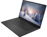 HP 17.3" Business Laptop Computer, 64GB RAM 2.2TB Storage (2TB SSD + 256GB Docking Station), 10-Core Intel Core i5, Windows 11 Pro with Microsoft Office, PLUSERA Earphones, Black