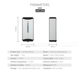 AIKE Automatic Soap Dispenser Commercial Wall Mounted Liquid Dispenser Brushed Stainless Steel Finish 1100ml Large Capacity