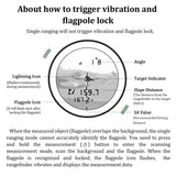 REVASRI Golf Rangefinder with Slope and Pin Lock Vibration, External Slope Switch for Golf Tournament Legal