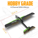 VOLANTEXRC New Version RC Plane,Remote Control Airplane for Adults,4-Channel RC Plane with Durable Foam Construction,3 Flight Modes,One-Key Stunts,Comprehensive Accessories Kit,23.6*18.1 inches,RTF