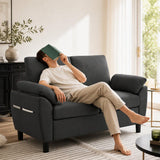 Jarenie 57" Loveseat Sofa Couches for Living Room 2 Seater Small Love Seat