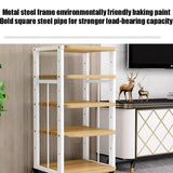 Heavy-Duty AV Stand with Movable Storage Cart, HiFi Rack for Adjustable Shelves, Media Cabinet for Living Room, Gaming Room & Music Studio (Teak, 2-Tier)