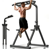 ZENOVA Pull Up Bar Dip Bar Free Standing Power Tower Exercise Equipment for Men Women 400 LBS Weight Capacity